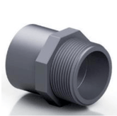 PVC - U Male Adaptor - Solvent Weld x BSP Threaded | High - Quality Pipe Fitting - H2O Warehouse